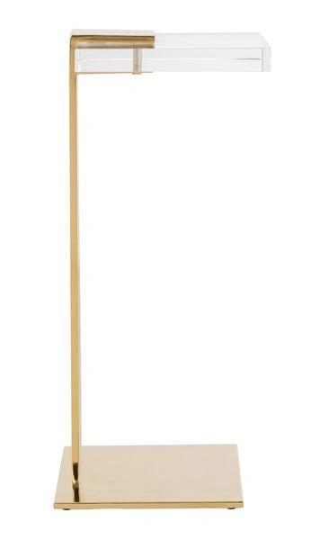 Safavieh Couture Mars Acrylic Drink Table ACCENT TABLES