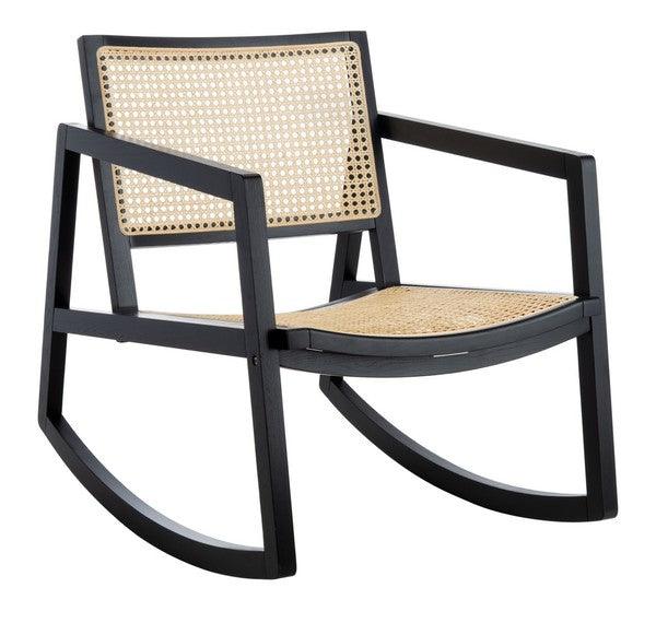 Safavieh Couture Perth Rattan Rocking Chair ACCENT + LOUNGE CHAIRS