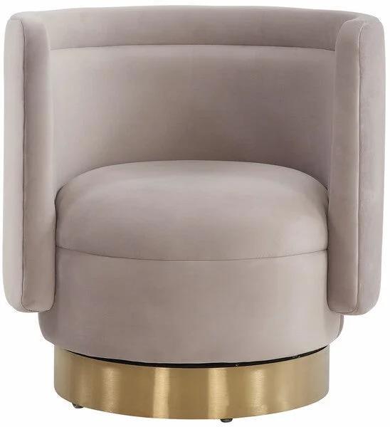 Safavieh Couture Brynlee Swivel Accent Chair - Thumbnail 5