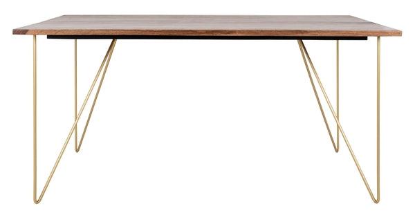 Walnut / Brass