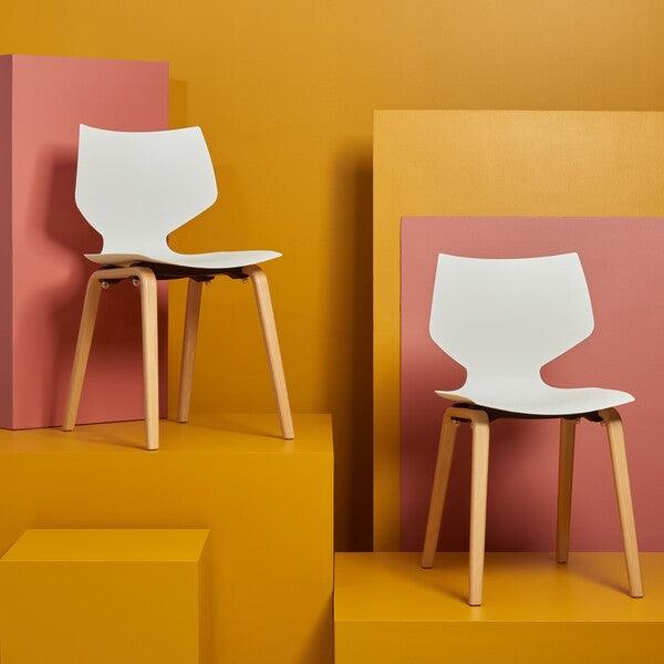 Safavieh Couture Darnel Molded Plastic Dining Chair - Set of 2 DINING CHAIRS