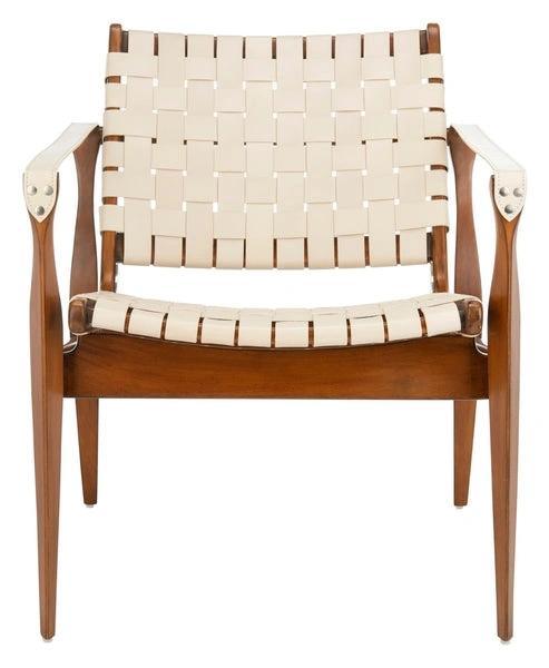Safavieh Couture Dilan Safari Chair ACCENT + LOUNGE CHAIRS