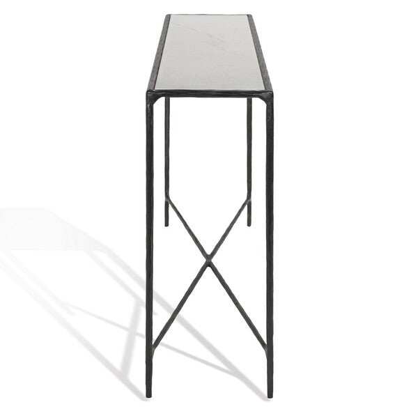 JESSA FORGED METAL RECTANGLE CONSOLE TABLE - AmericanHomeFurniture
