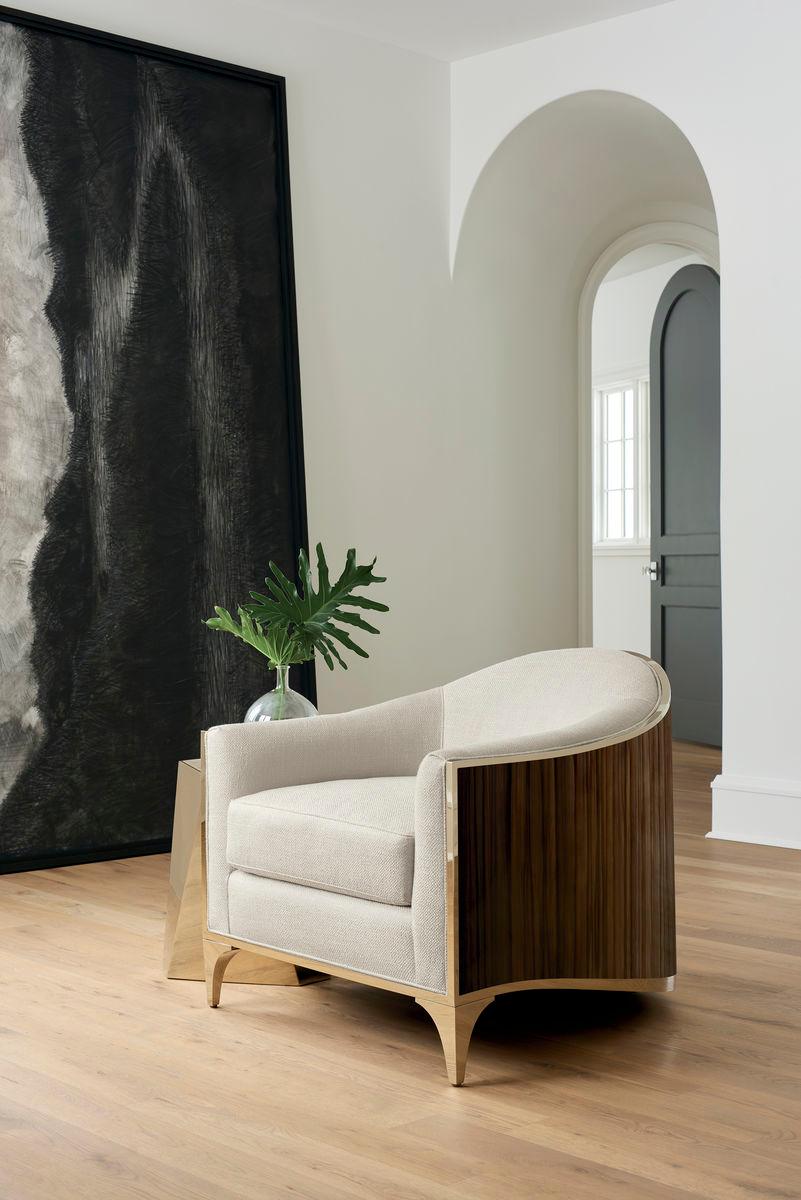 Caracole - The Svelte Chair Brown Chair - SGU-017-233-A | American Home Furniture