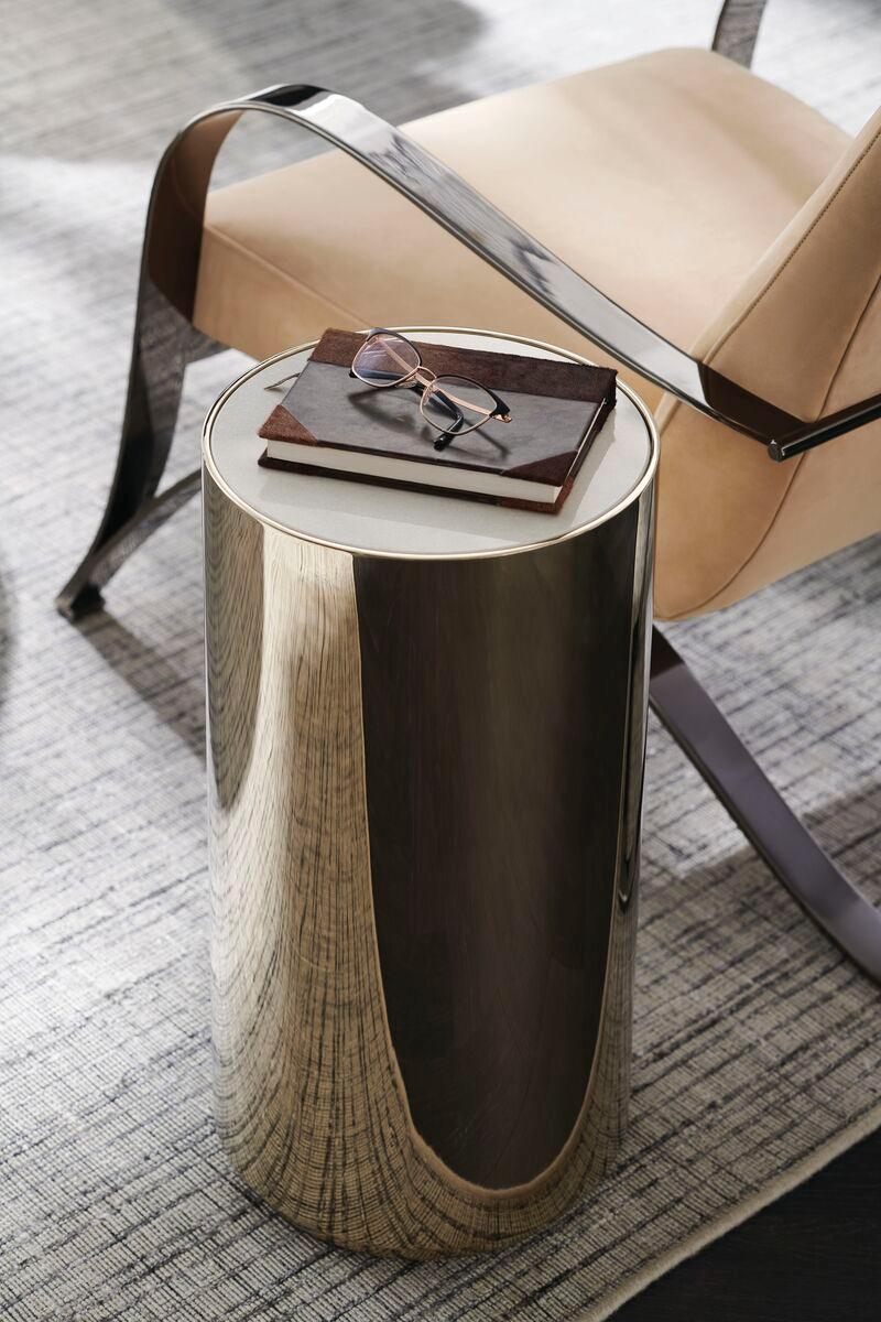 Caracole - Round About Short Accent Table - SIG-021-423 | American Home Furniture