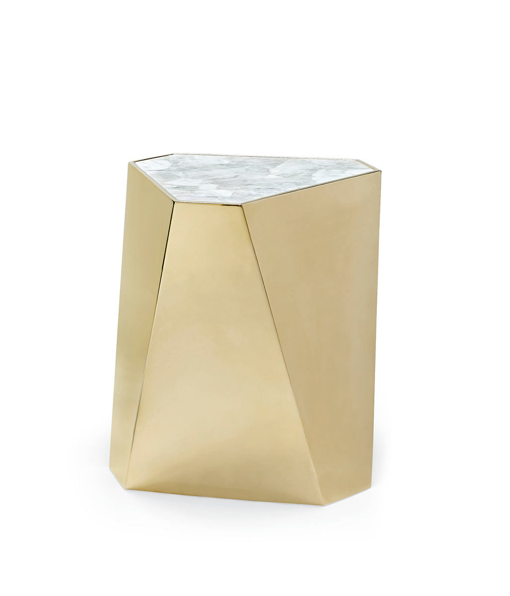 THE CONTEMPO SIDE TABLE GOLD SMALL