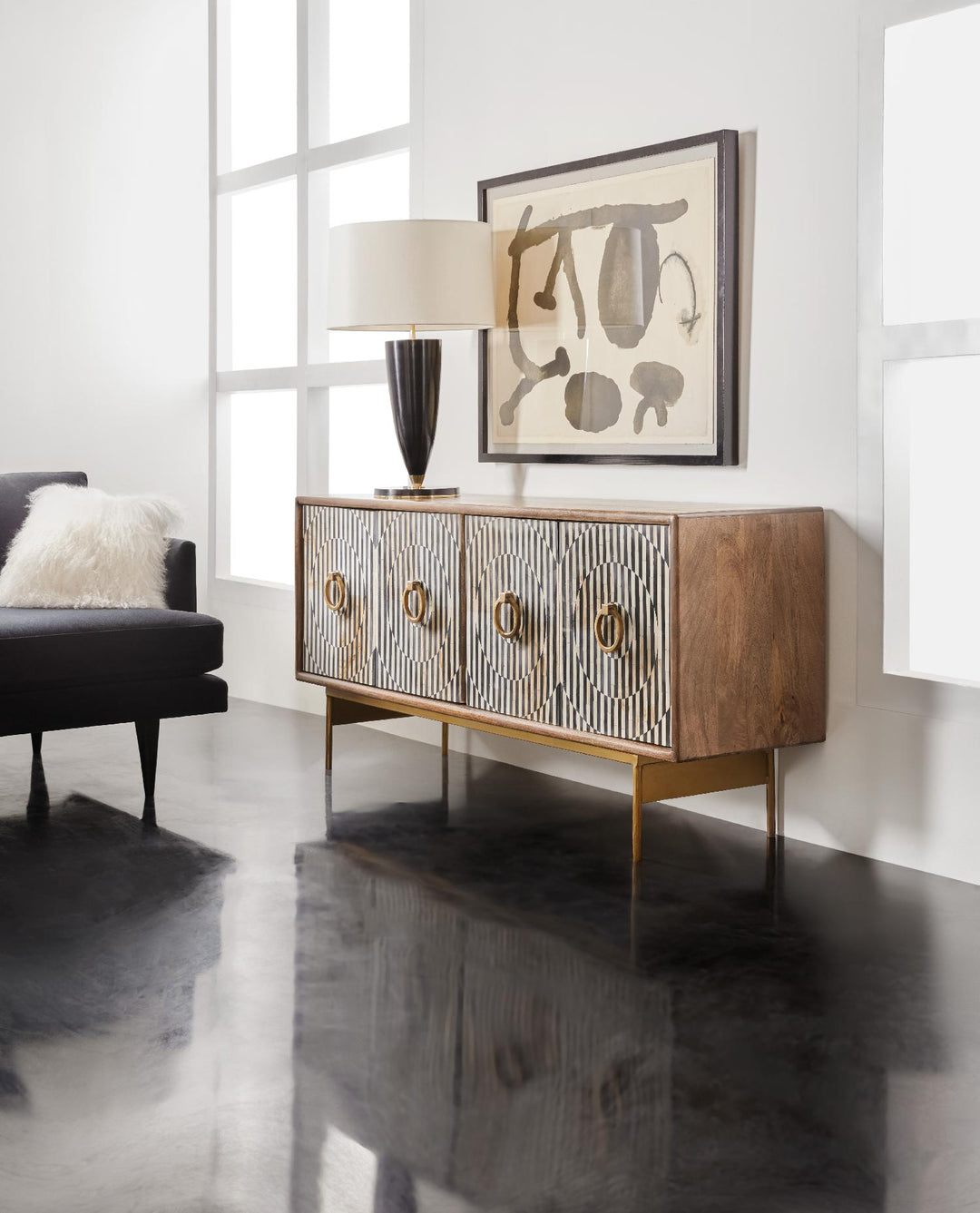 American Home Furniture | Hooker Furniture - Melange Russell Credenza