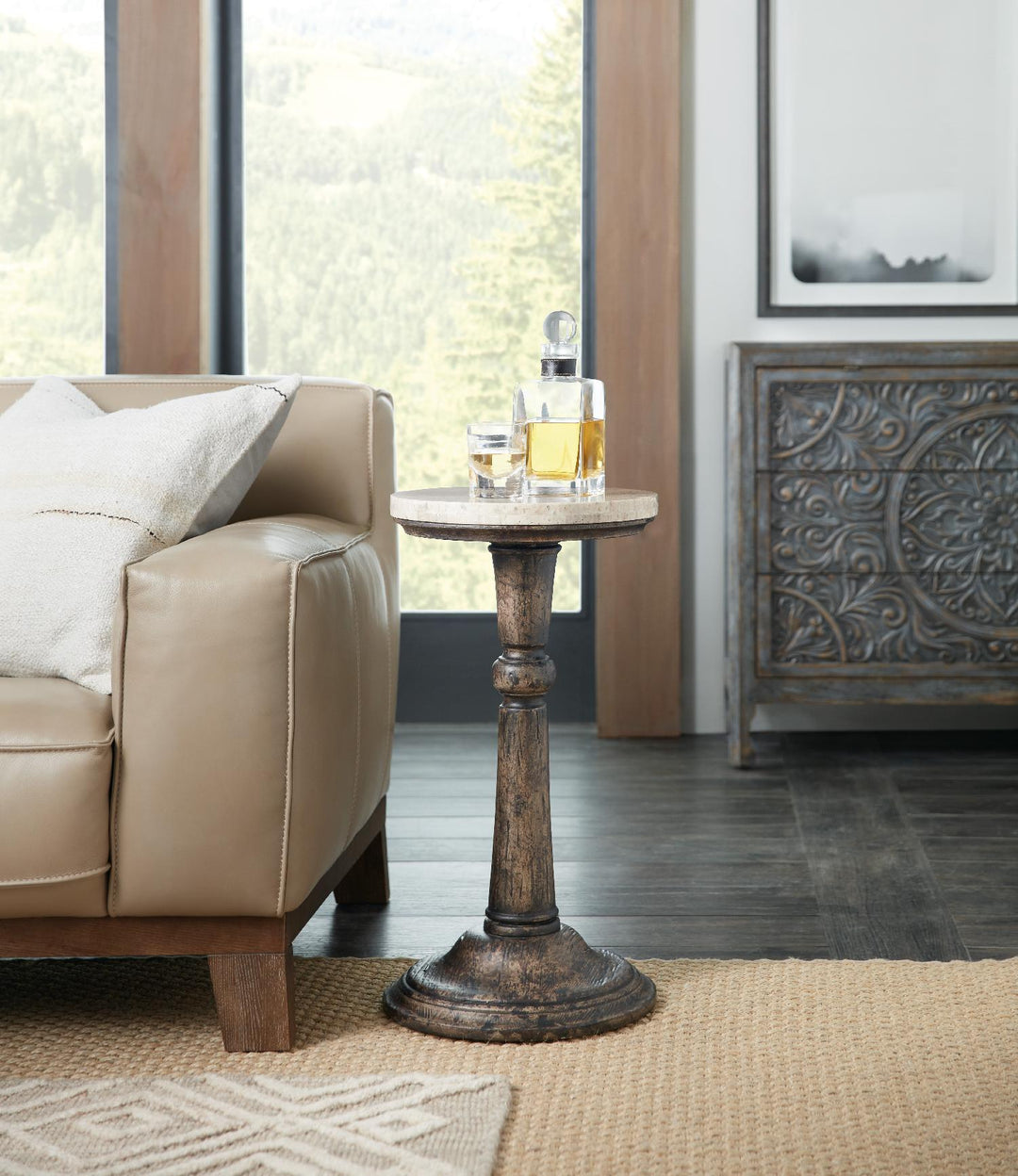 American Home Furniture | Hooker Furniture - La Grange Rabbs Prairie Martini Table