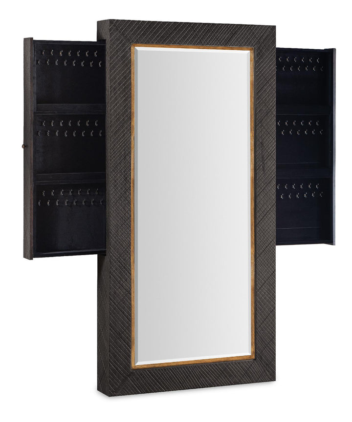 American Home Furniture | Hooker Furniture - Big Sky Floor Mirror withJewelry Storage