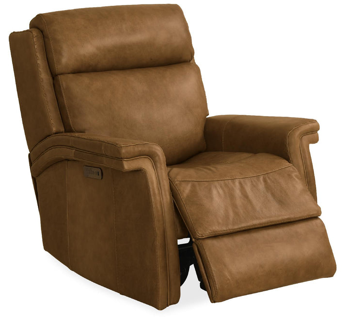 American Home Furniture | Hooker Furniture - Poise Power Recliner with Power Headrest