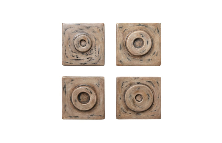 Antique Cuadritos Wall Tiles, Set of 4 - Phillips Collection - AmericanHomeFurniture