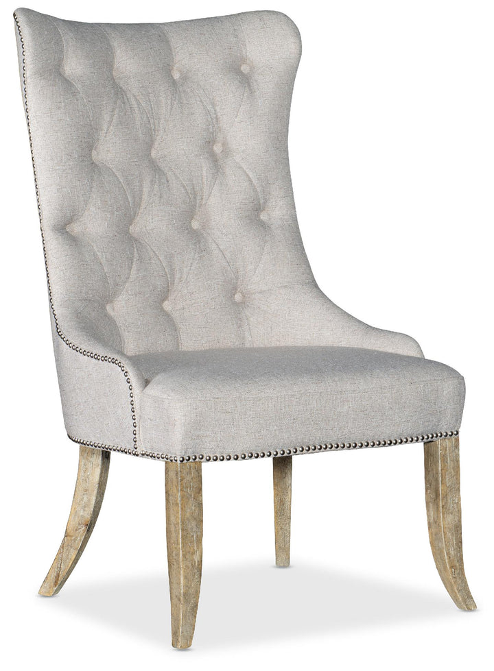 American Home Furniture | Hooker Furniture - Castella Tufted Dining Chair - Set of 2