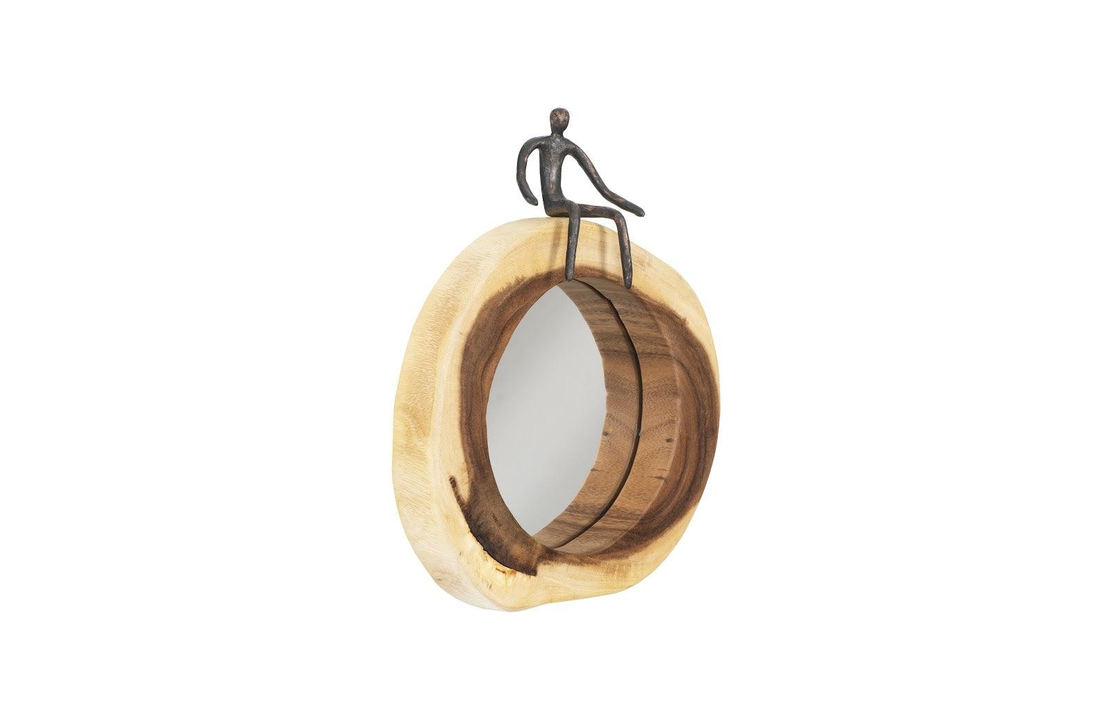 Phillips Collection Atlas Cross Cut Mirror, Small, Full Man WALL MIRRORS