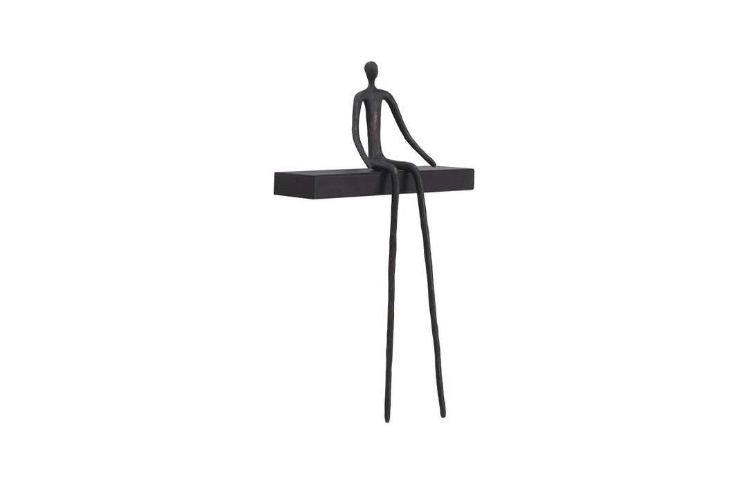 Moveable Man On Short Shelf , Sitting, A - Phillips Collection - AmericanHomeFurniture