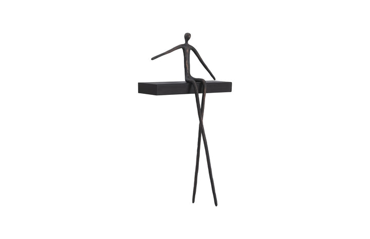 Moveable Man On Short Shelf, Sitting, C - Phillips Collection - AmericanHomeFurniture