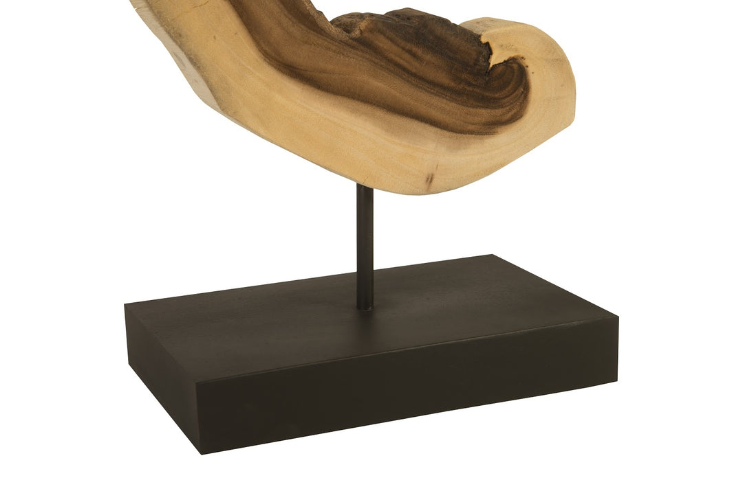 Creature Sculpture on Stand, Natural - Phillips Collection - AmericanHomeFurniture