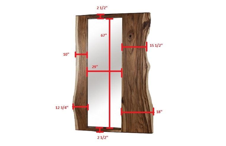 Phillips Collection Split Slab Mirror WALL MIRRORS