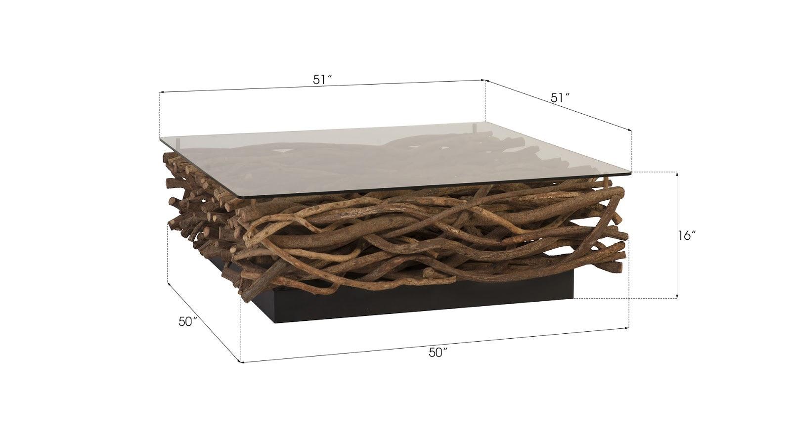 Phillips Collection Vine Coffee Table - Thumbnail 2