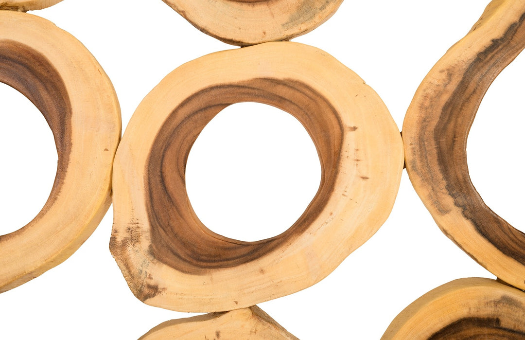 Chuleta Rings Wall Art, Chamcha Wood, Rectangular - Phillips Collection - AmericanHomeFurniture