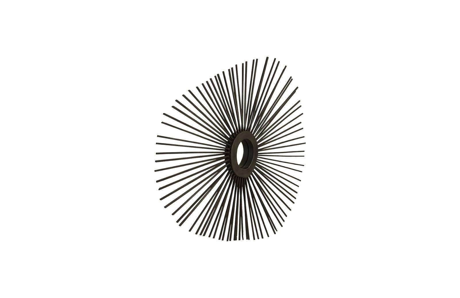 Phillips Collection Spoke Mirror, Burnt, Ovoid WALL MIRRORS