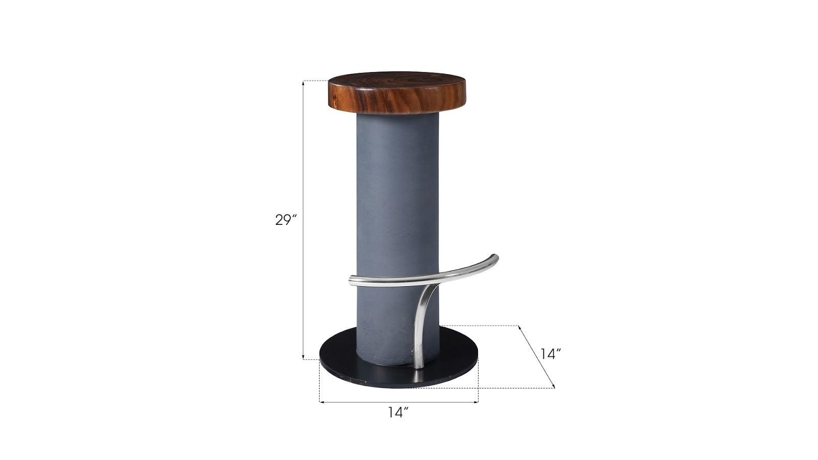 Concrete Bar Stool - Thumbnail 3