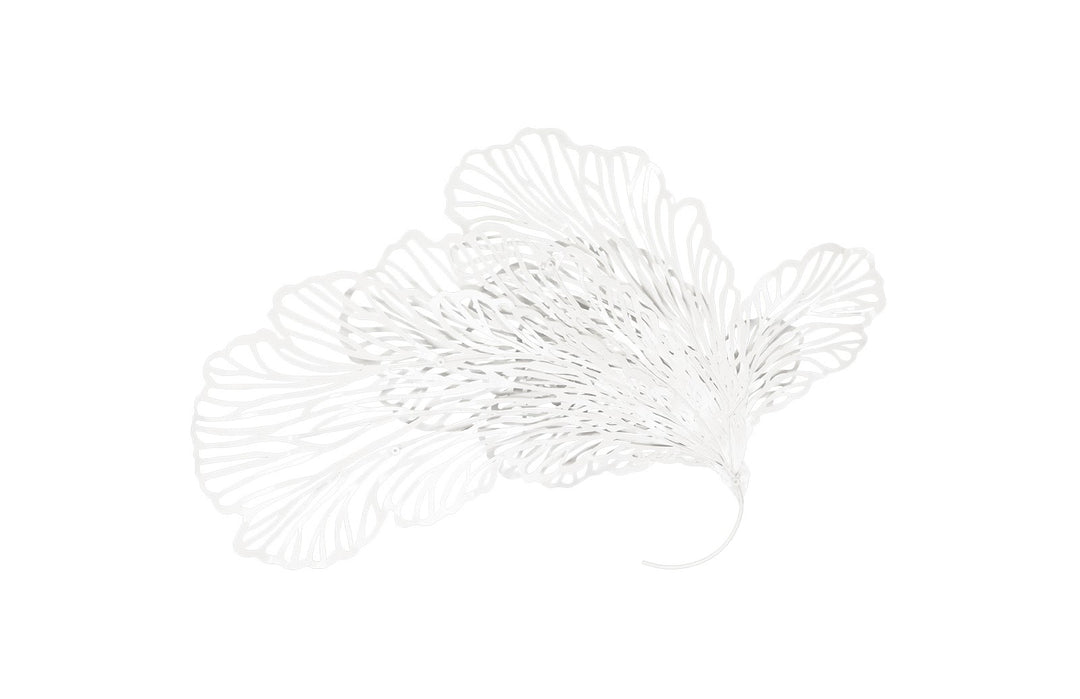 Butterfly Wall Art, White, LG - Phillips Collection - AmericanHomeFurniture