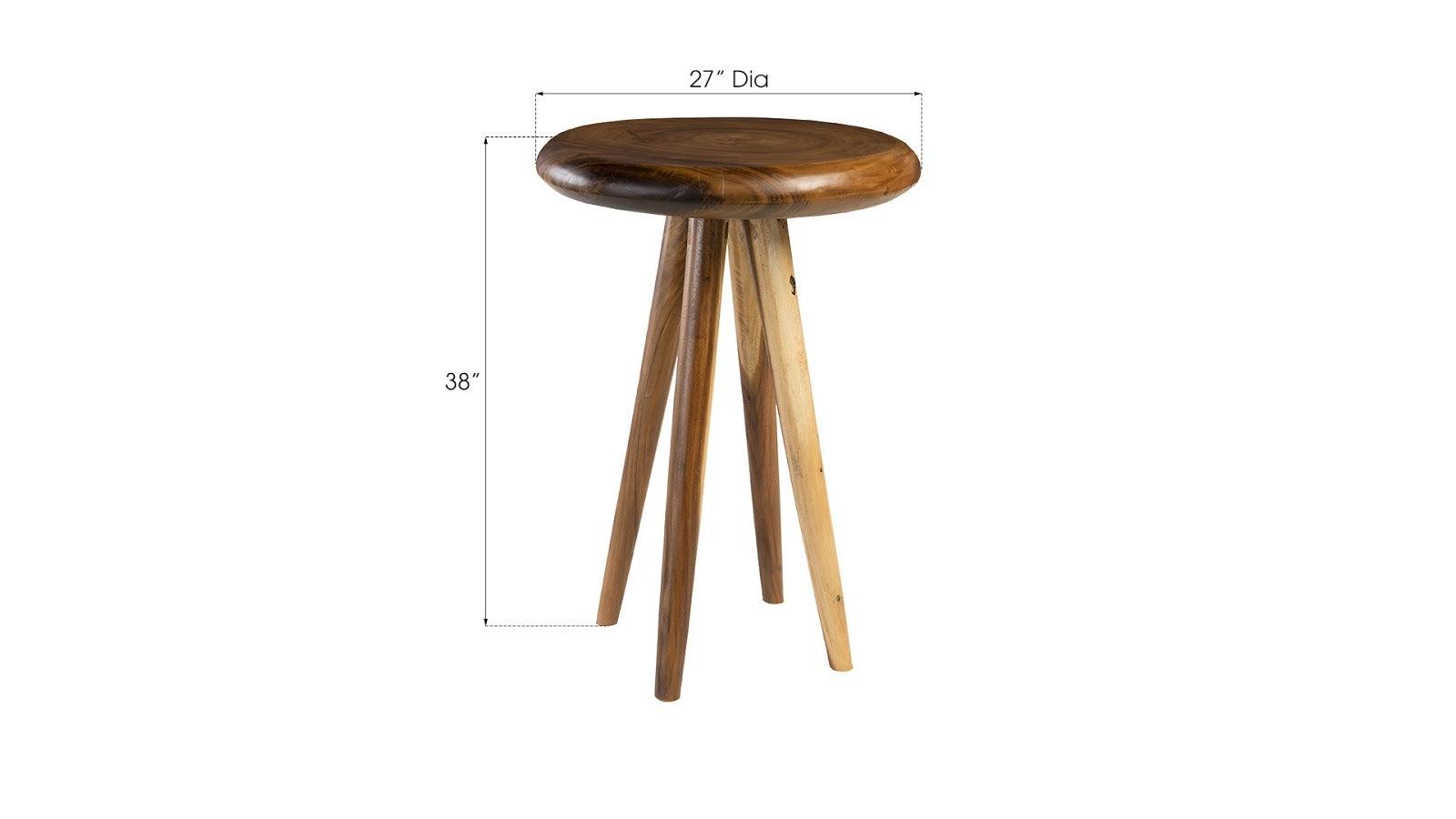 Phillips Collection Smoothed Bar Table