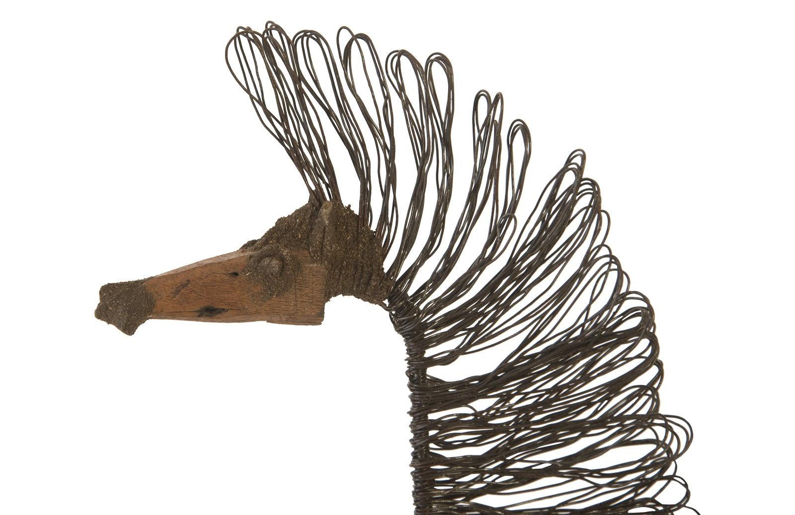 Phillips Collection Wire Horse Sculpture, Big Body DECORATIVE OBJECTS