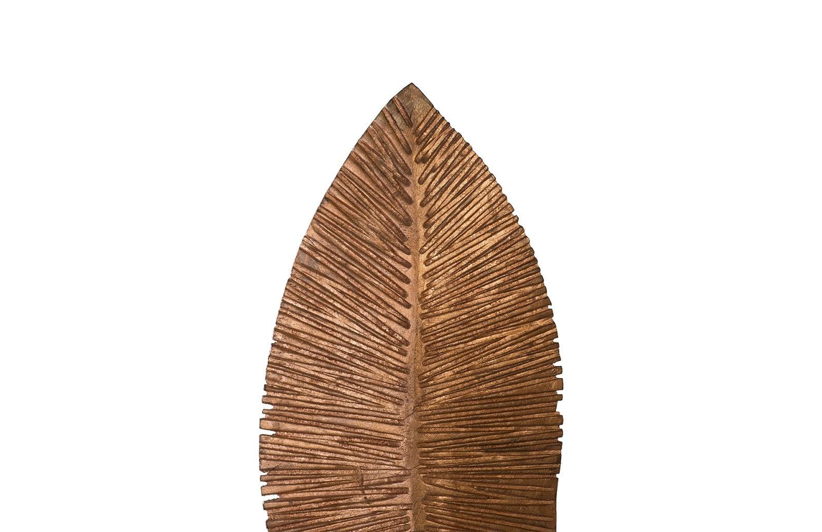 Phillips Collection Carved Leaf on Stand, Copper Leaf, SM DECORATIVE OBJECTS