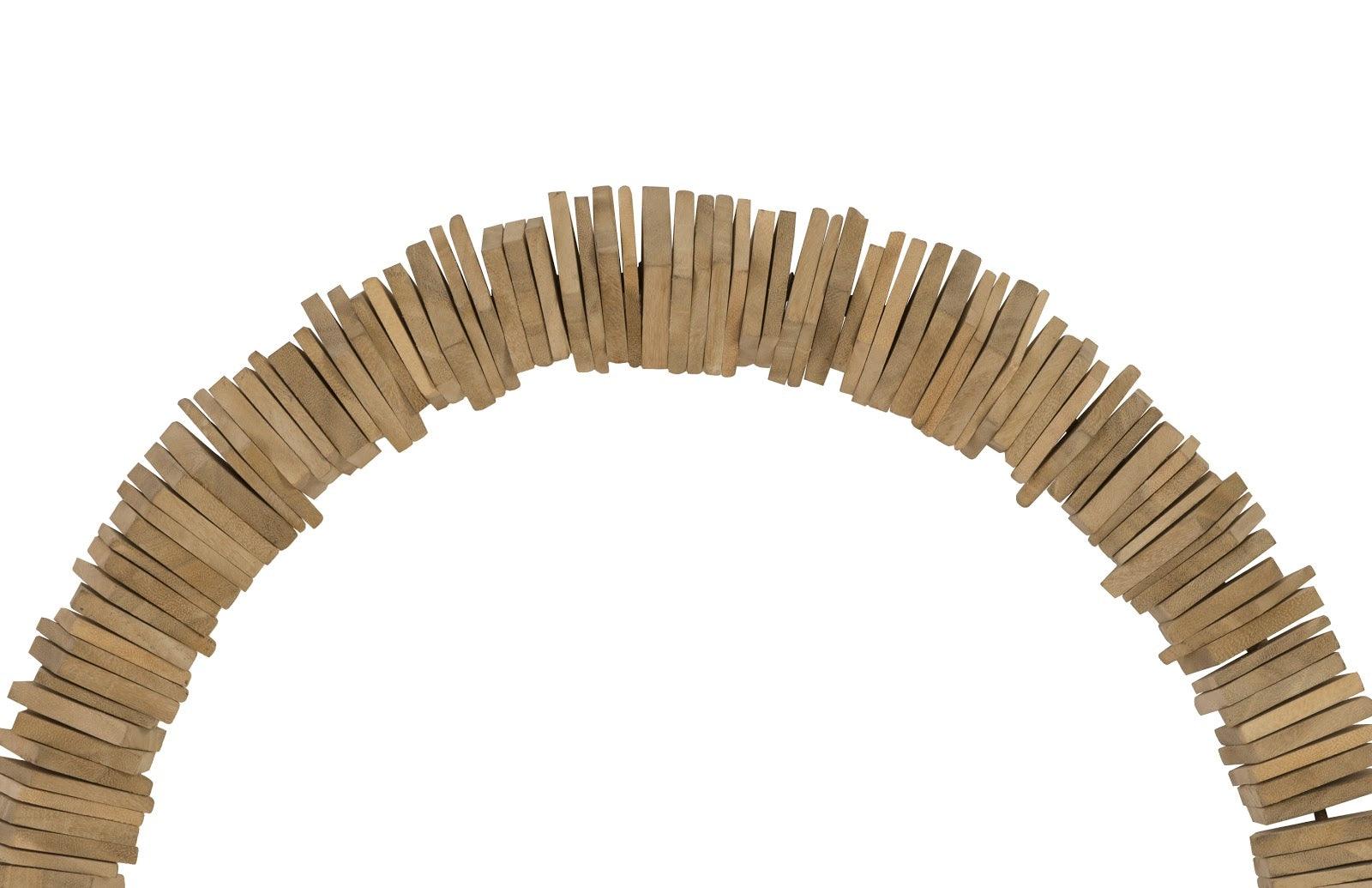 Phillips Collection Stacked Wall Ring,  Bleached, MD WALL ACCENTS