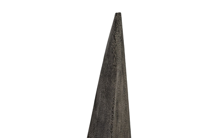 Shark Tooth Sculpture, Large, Gray Stone Finish - Phillips Collection - AmericanHomeFurniture