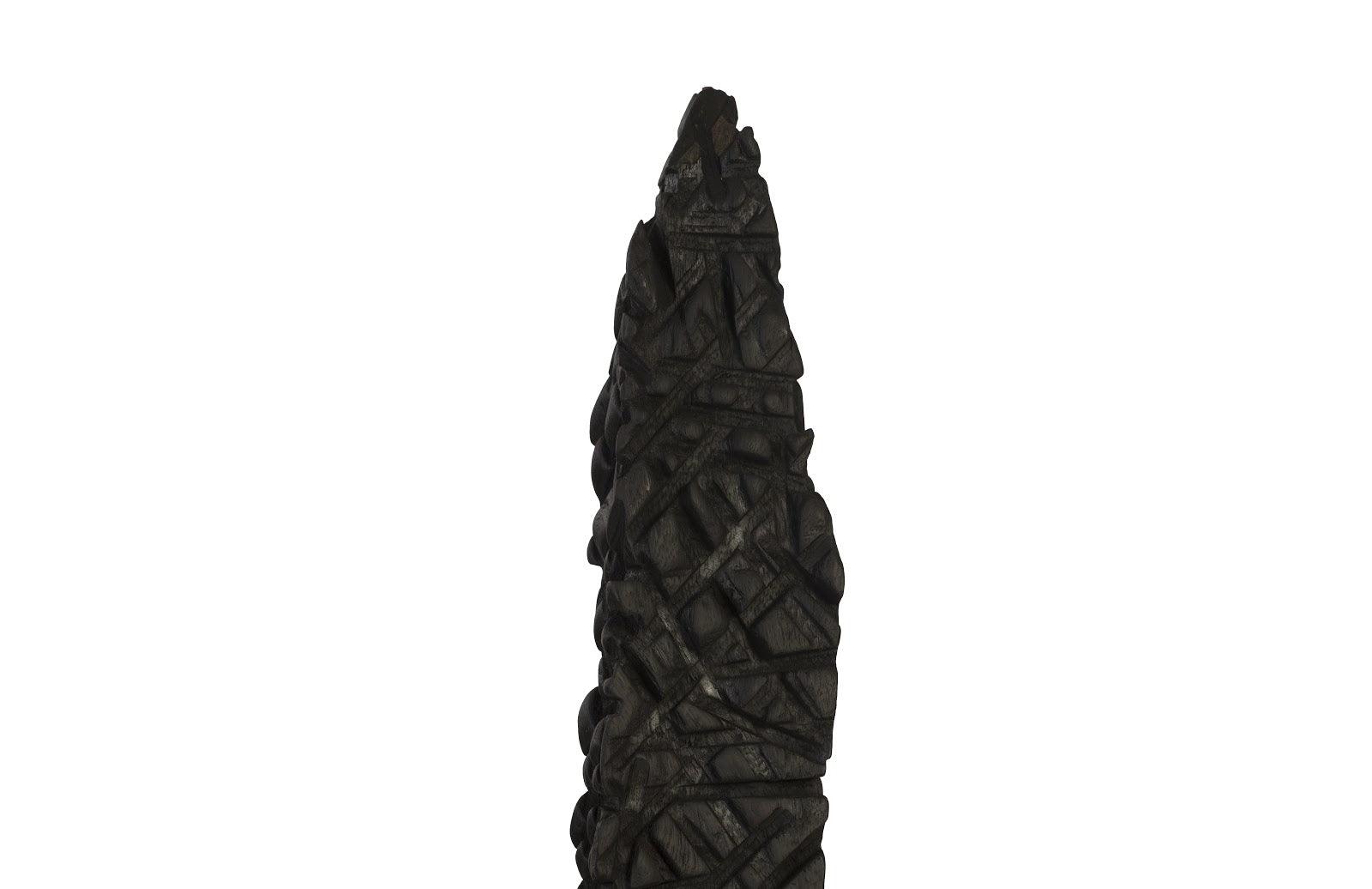 Phillips Collection Post Set of 3, Metal Base, Burnt DECORATIVE OBJECTS