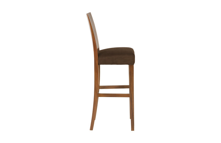 Ophelia Bar Stool, Chamcha Wood, Perfect Brown - Phillips Collection - AmericanHomeFurniture