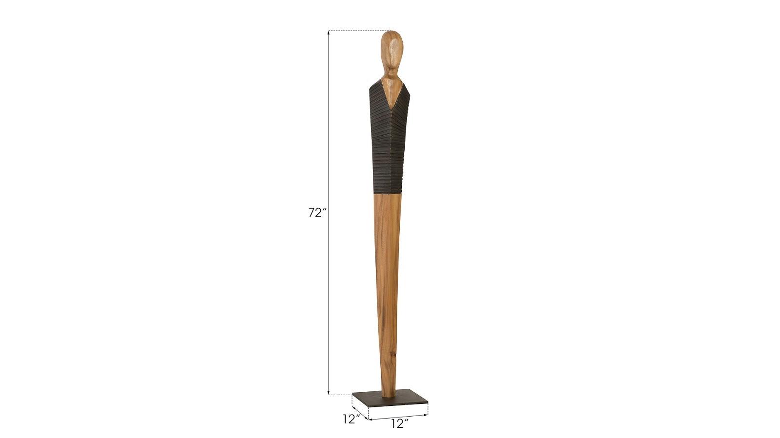 Vested Male Sculpture - Thumbnail 3