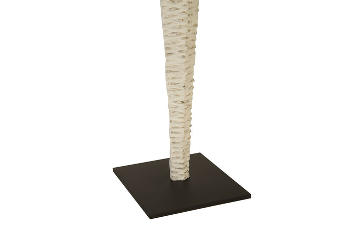 Vested Female Sculpture, Large, Chamcha, Natural, White, Gold - Phillips Collection - AmericanHomeFurniture
