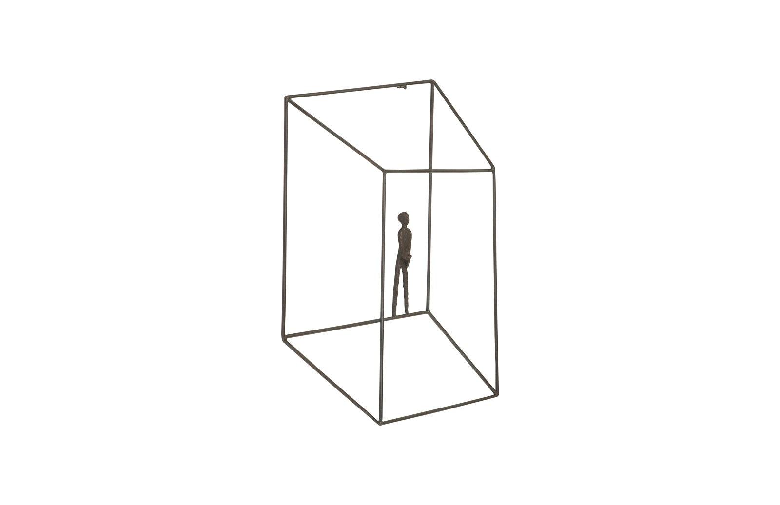 Phillips Collection Perspective Wall Art, Square, Standing Arms Down WALL ACCENTS