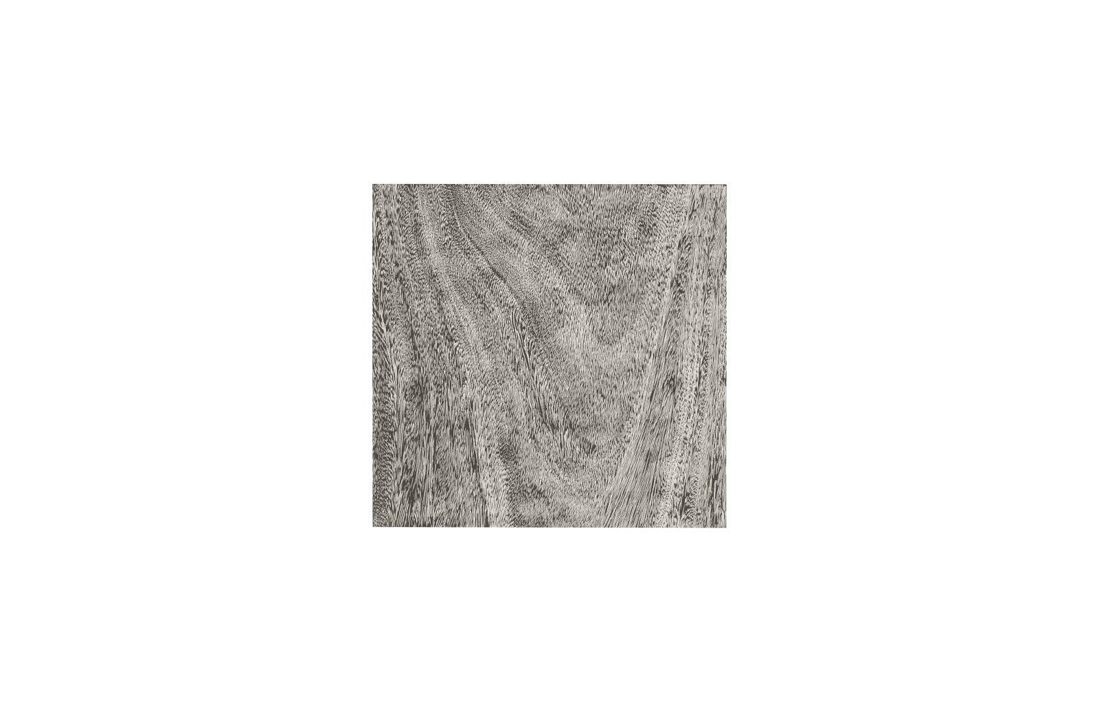 Phillips Collection Origins Pedestal, Small, Mitered Chamcha Wood, Gray Stone Finish ACCENT TABLES