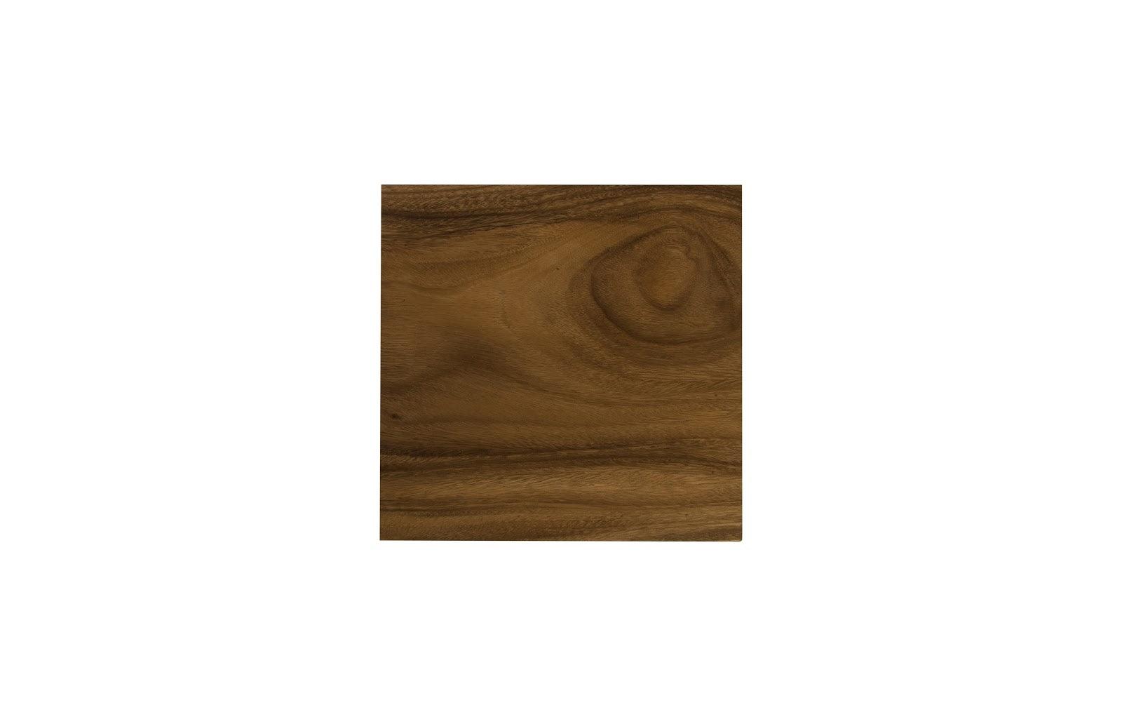 Phillips Collection Origins Pedestal, Large, Mitered Chamcha Wood, Natural ACCENT TABLES