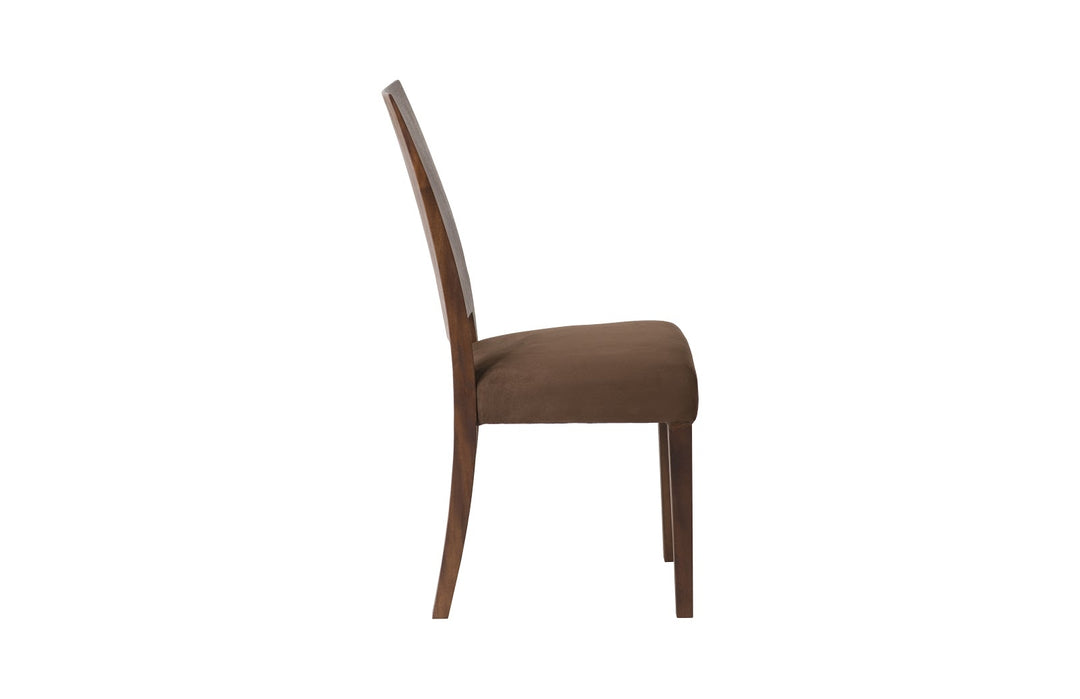 Origins Dining Chair, Chamcha Wood, Perfect Brown - Phillips Collection - AmericanHomeFurniture