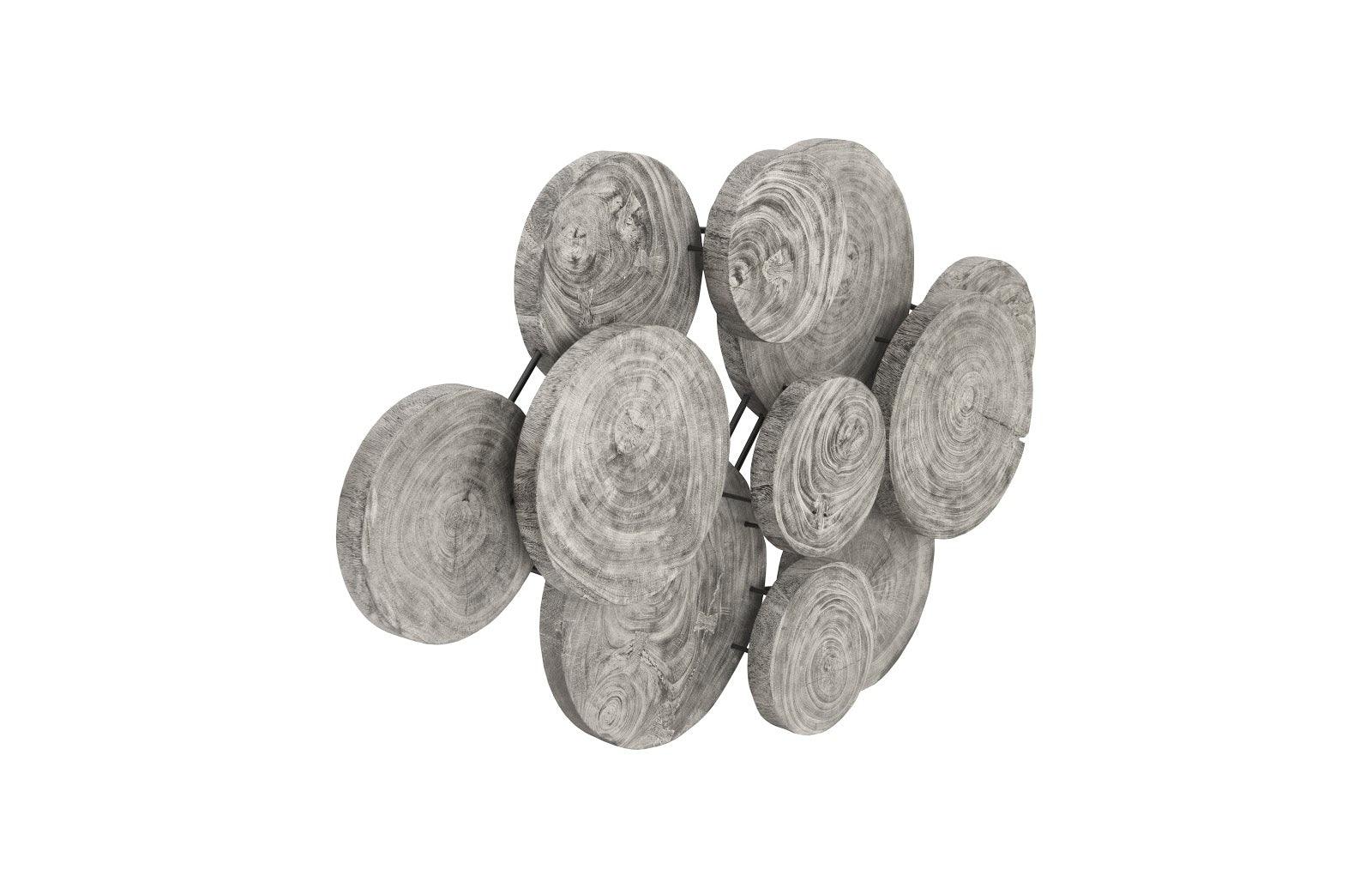 Phillips Collection Clouds Wall Art, Gray Stone WALL ACCENTS