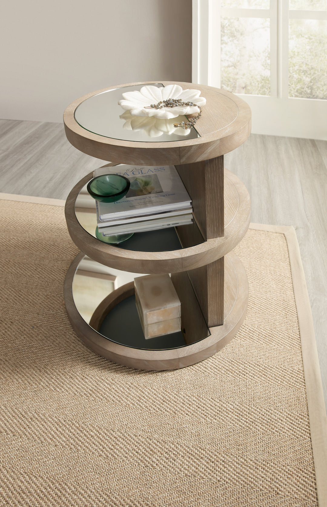 American Home Furniture | Hooker Furniture - Affinity Round End Table