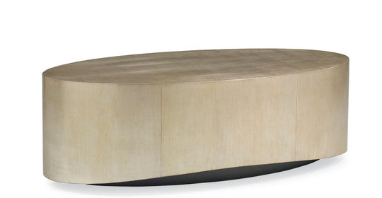 Caracole - Come Oval Here! Cocktail Table - TRA-COCTAB-012 | American Home Furniture