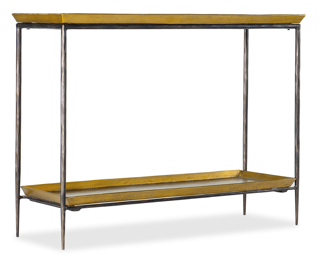 American Home Furniture | Hooker Furniture - Commerce & Market Tray Top Metal Console