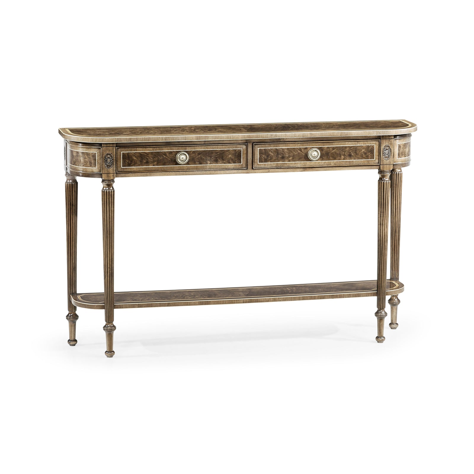 Jonathan Charles Regency Bleached Mahogany Console Table CONSOLE TABLES