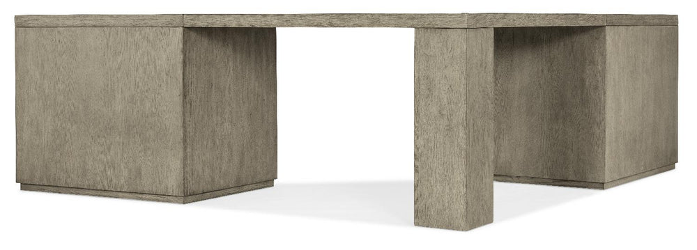 American Home Furniture | Hooker Furniture - Linville Falls Corner Desk with Two Open Desk Cabinets