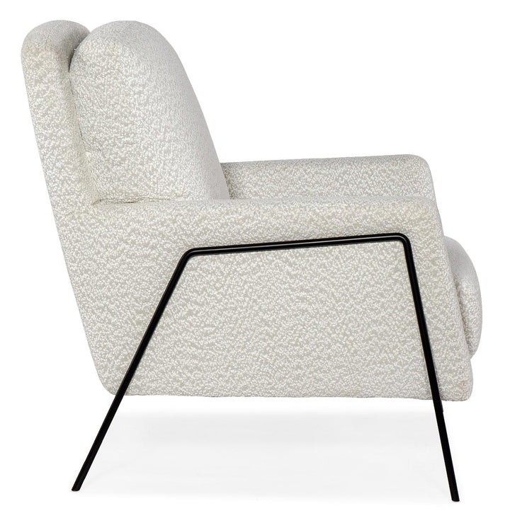 American Home Furniture | Hooker Furniture - Amette Metal Frame Club Chair