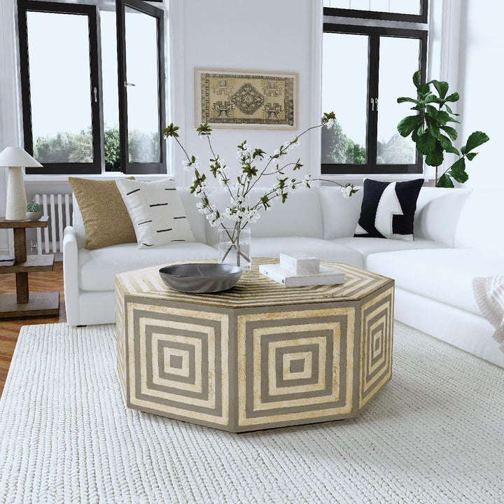 American Home Furniture | Hooker Furniture - Commerce & Market Octagonal Cocktail Table