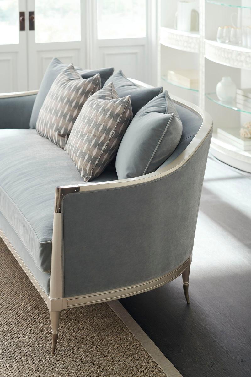 Caracole - Splash Of Flash Sofa - UPH-420-112-A | American Home Furniture