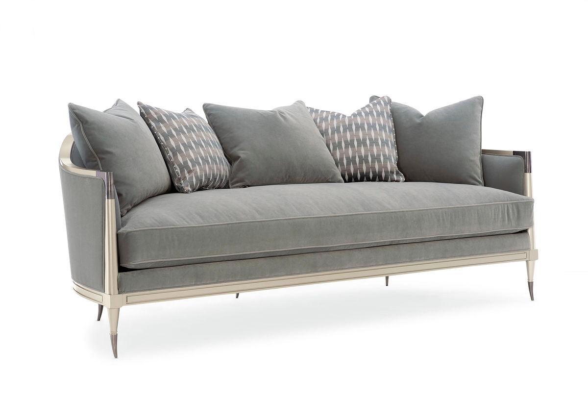 Caracole - Splash Of Flash Sofa - UPH-420-112-A | American Home Furniture