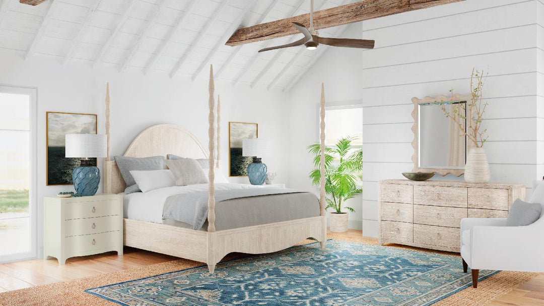 American Home Furniture | Hooker Furniture - Serenity Jetty Poster Bed